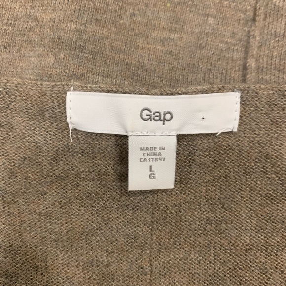 Cotton-Poly-Wool V-neck Sweater - Picture 3 of 5